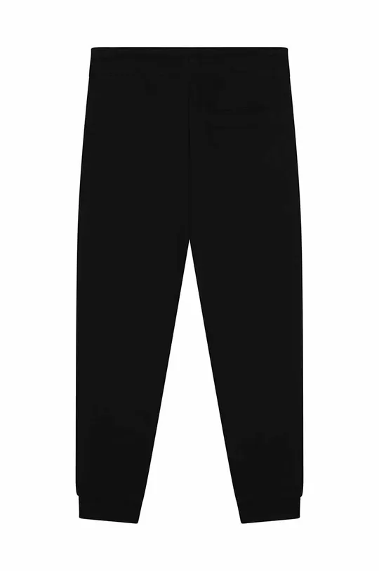 Παιδικό βαμβακερό παντελόνι Michael Kors μαύρο