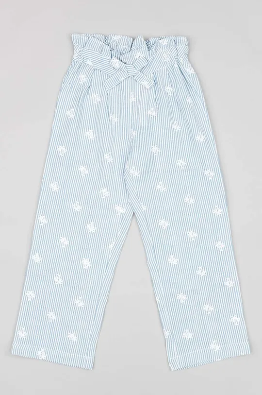 niebieski zippy spodnie bawełniane dziecięce Dziewczęcy