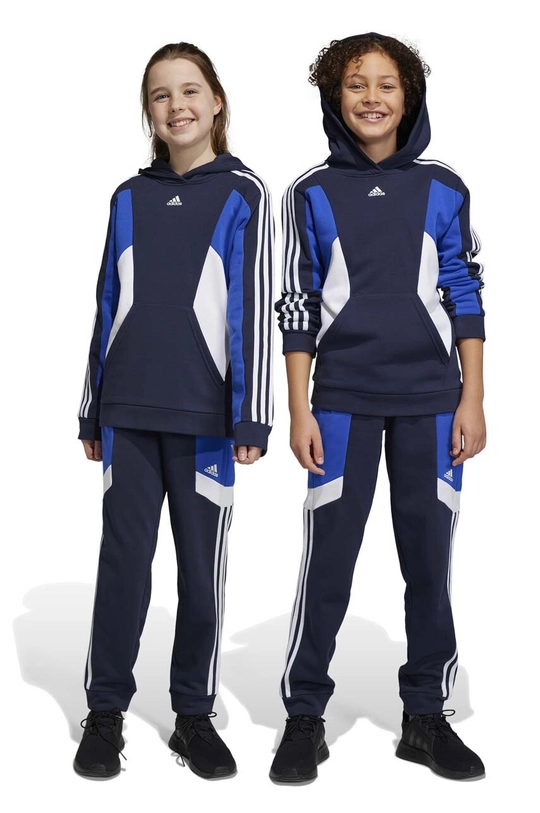 sötétkék adidas gyerek melegítőnadrág U 3S CB PANT