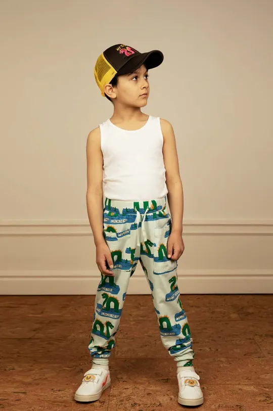 зелений Дитячі спортивні штани Mini Rodini Дитячий