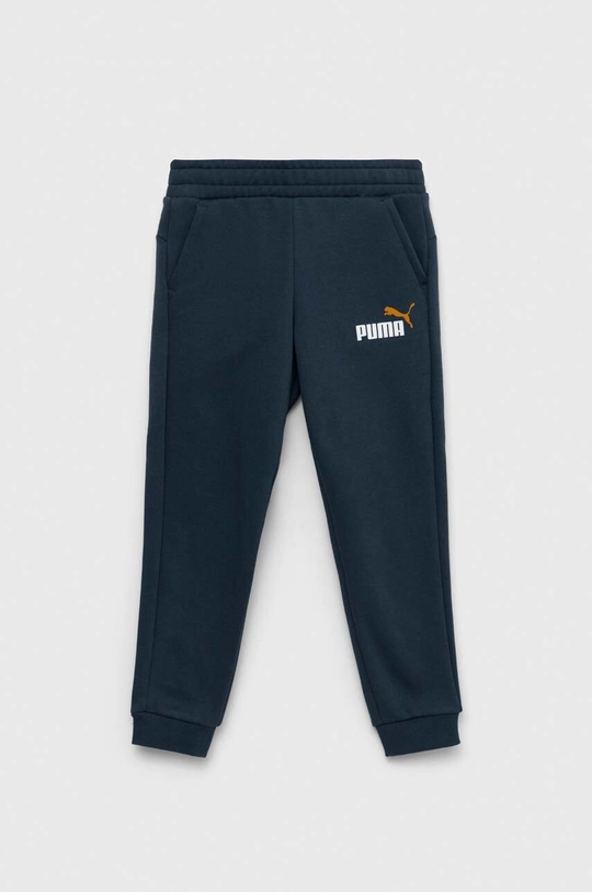 Otroški spodnji del trenirke Puma ESS+ 2 Col Logo Pants FL cl B modra