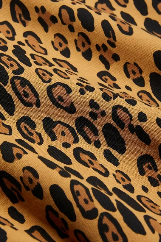 brązowy Mini Rodini spodnie dresowe bawełniane dziecięce