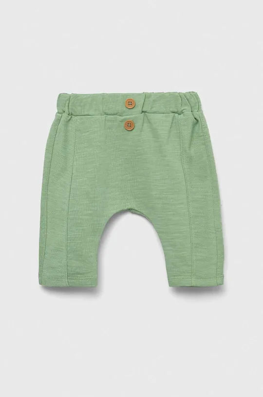 зелёный Хлопковые штаны для младенцев United Colors of Benetton Детский