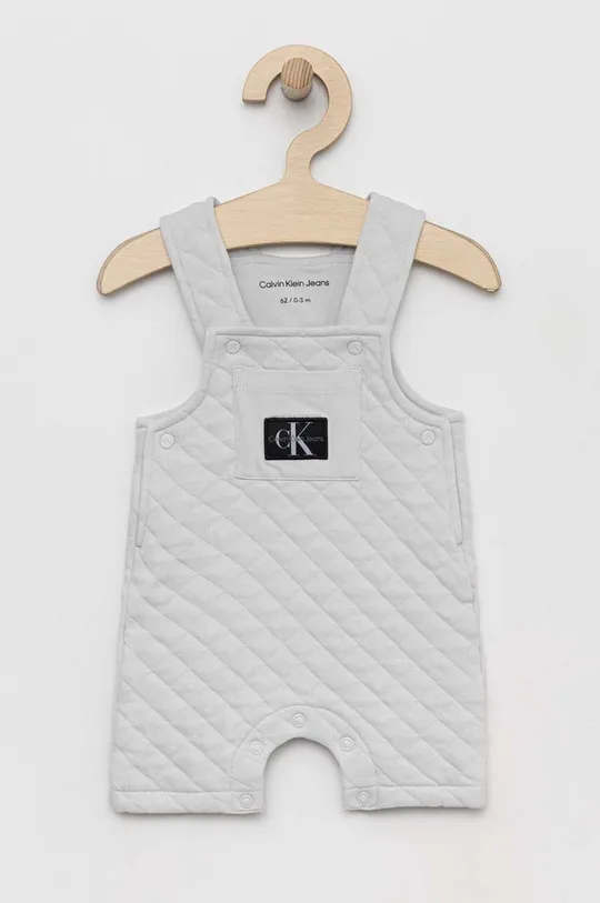 jasny szary Calvin Klein Jeans rampers niemowlęcy Dziecięcy