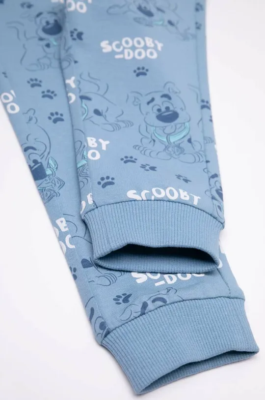 niebieski Coccodrillo spodnie dresowe dziecięce x Scooby Doo