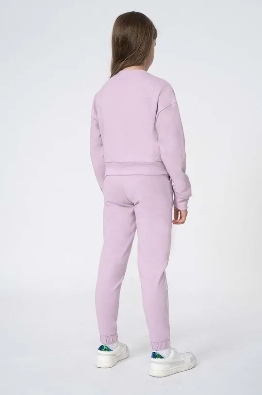 фіолетовий Дитячі спортивні штани 4F F158
