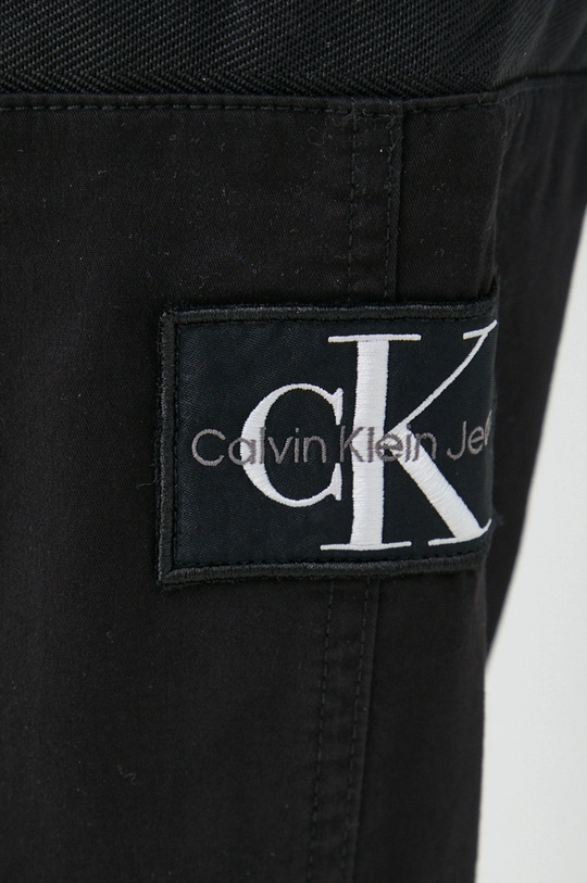 czarny Calvin Klein Jeans spodnie