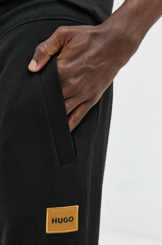 Βαμβακερό παντελόνι HUGO  Κύριο υλικό: 100% Βαμβάκι Φινίρισμα: 96% Βαμβάκι, 4% Σπαντέξ