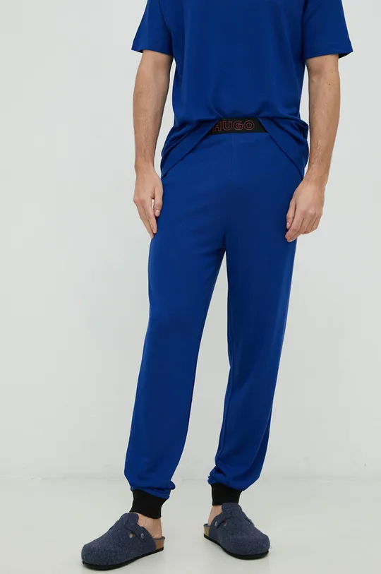 plava Homewear hlače HUGO Muški