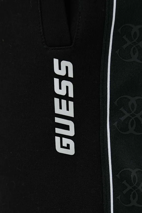 czarny Guess spodnie dresowe