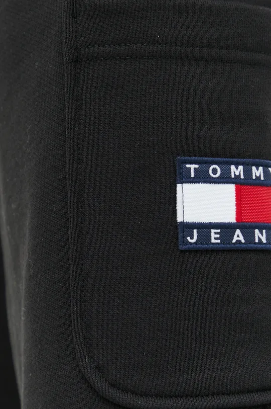 чорний Бавовняні спортивні штани Tommy Jeans