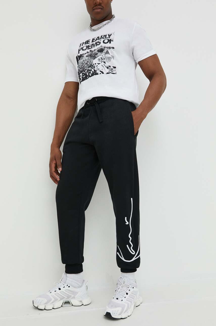 nero Karl Kani joggers Uomo