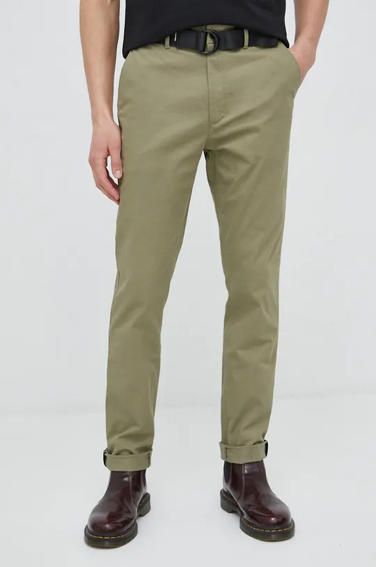 zielony Calvin Klein spodnie Męski