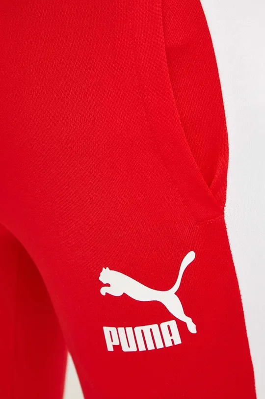 Puma pantaloni della tuta rosso 530098