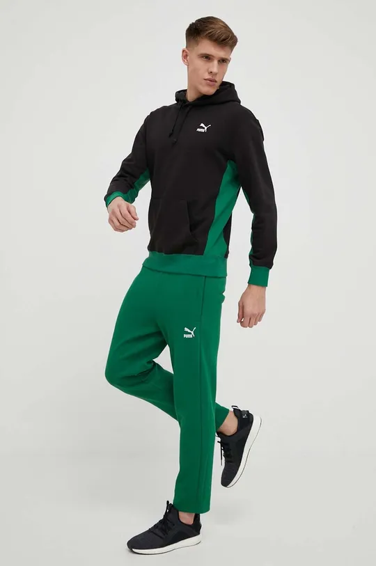 Puma pantaloni de trening verde