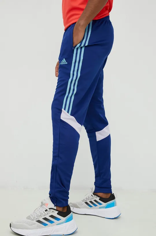 блакитний Штани для тренувань adidas Tiro Чоловічий
