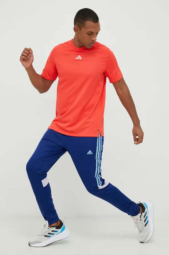 adidas spodnie treningowe Tiro niebieski