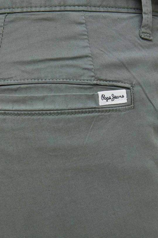 zelená Nohavice Pepe Jeans Harrow Poplin