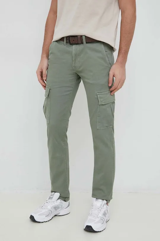 Παντελόνι Pepe Jeans Sean πράσινο