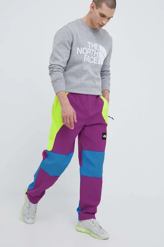 The North Face spodnie dresowe multicolor