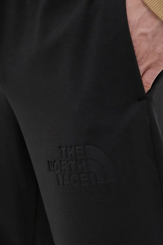 czarny The North Face spodnie dresowe