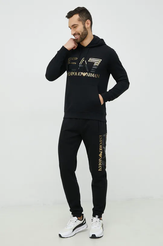 Спортивные штаны EA7 Emporio Armani чёрный