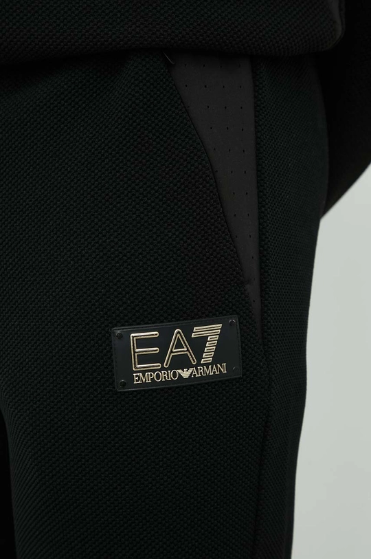 črna Spodnji del trenirke EA7 Emporio Armani