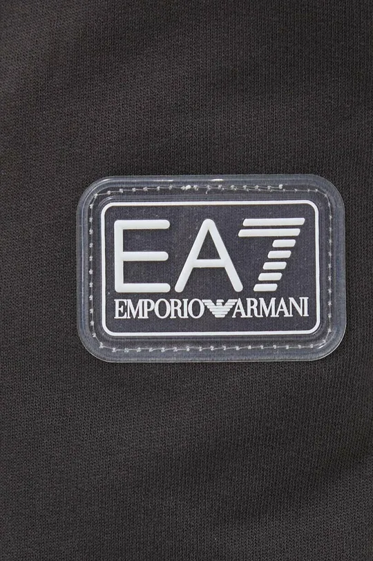 Βαμβακερό παντελόνι EA7 Emporio Armani Ανδρικά