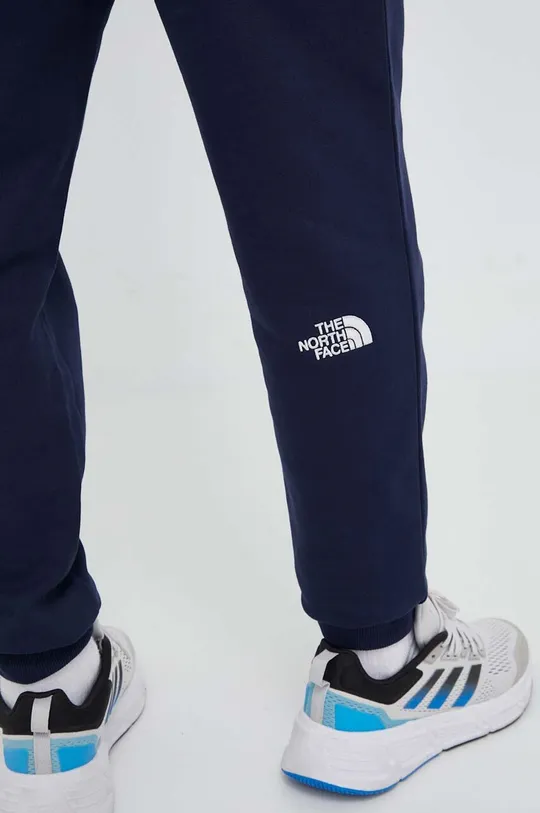 тёмно-синий Хлопковые спортивные штаны The North Face