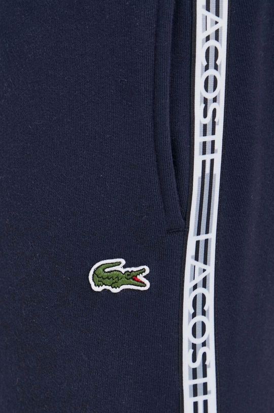 granatowy Lacoste spodnie dresowe