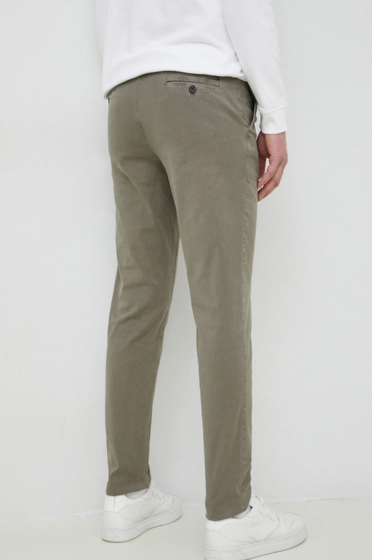 Tommy Hilfiger pantaloni in lino misto 67% Cotone, 29% Lino, 4% Elastam