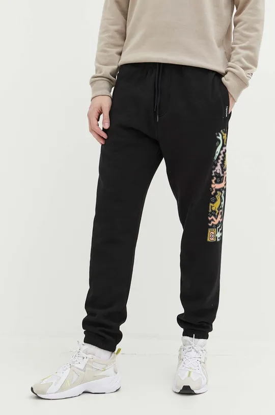 Παντελόνι φόρμας Billabong x Keith Haring μαύρο