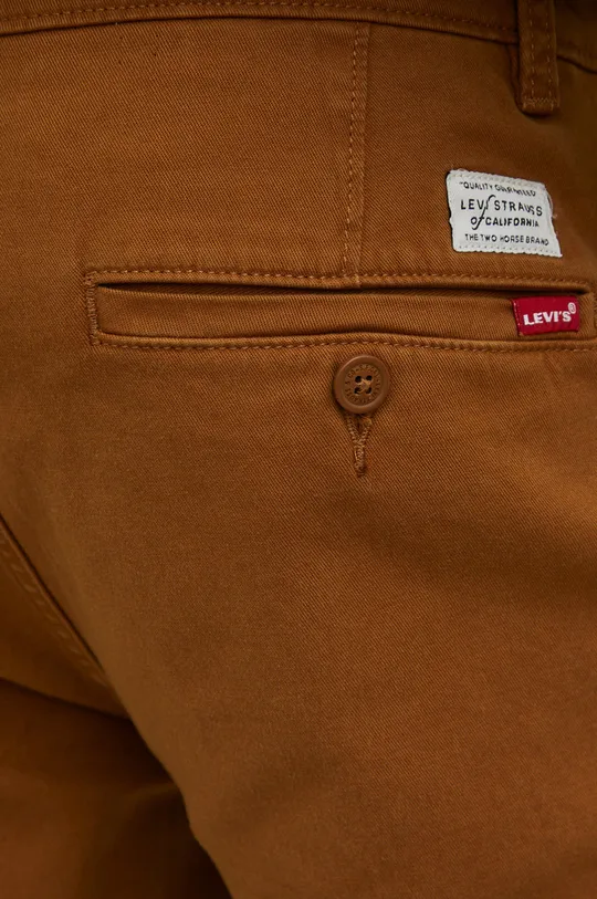 brązowy Levi's spodnie