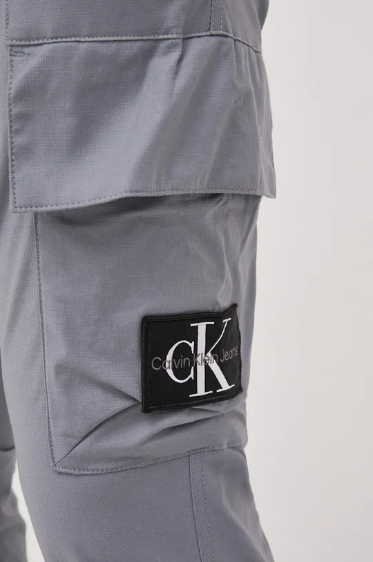 szary Calvin Klein Jeans spodnie