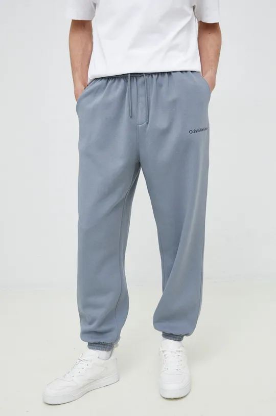 Calvin Klein Jeans spodnie dresowe szary