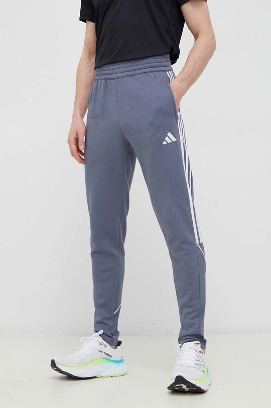 siva Spodnji del trenirke adidas Performance Tiro 23 Moški