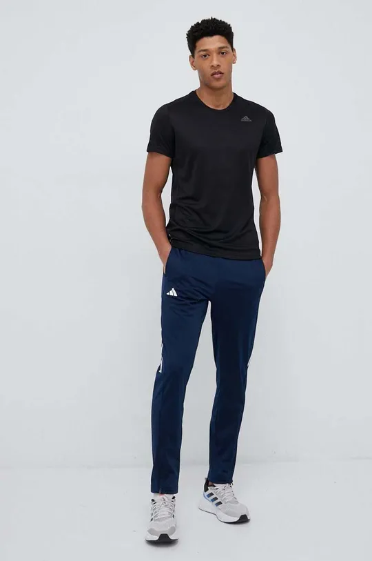 Тренировочные брюки adidas Performance 3 Stripes тёмно-синий