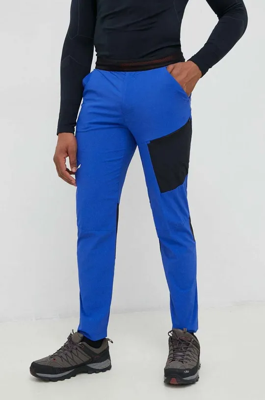 niebieski Salewa spodnie outdoorowe Pedroc 2 Męski