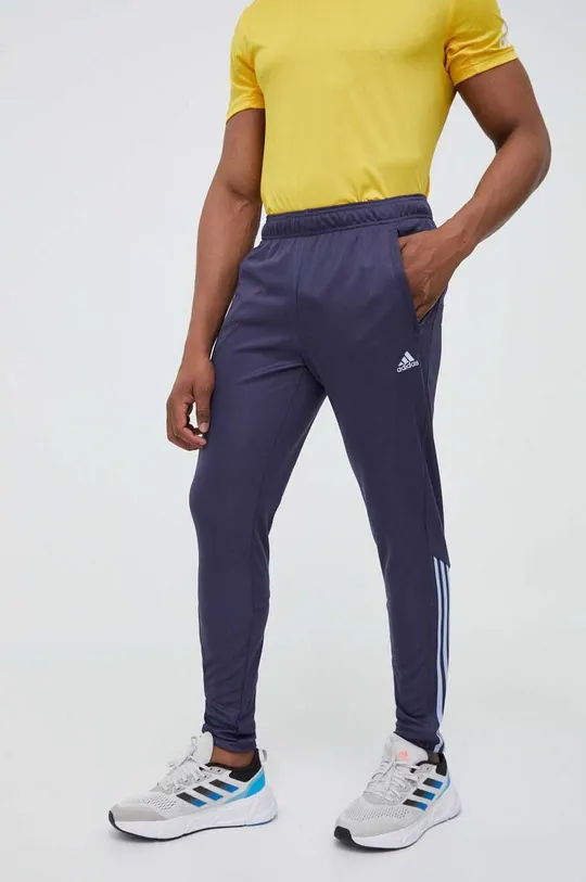 блакитний Штани для тренувань adidas Tiro Чоловічий