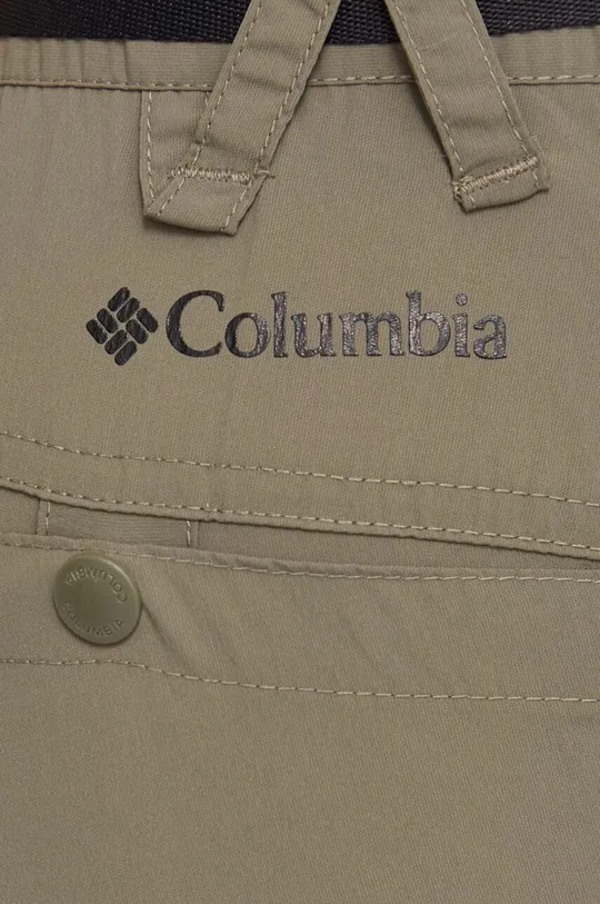 zielony Columbia spodnie outdoorowe Maxtrail