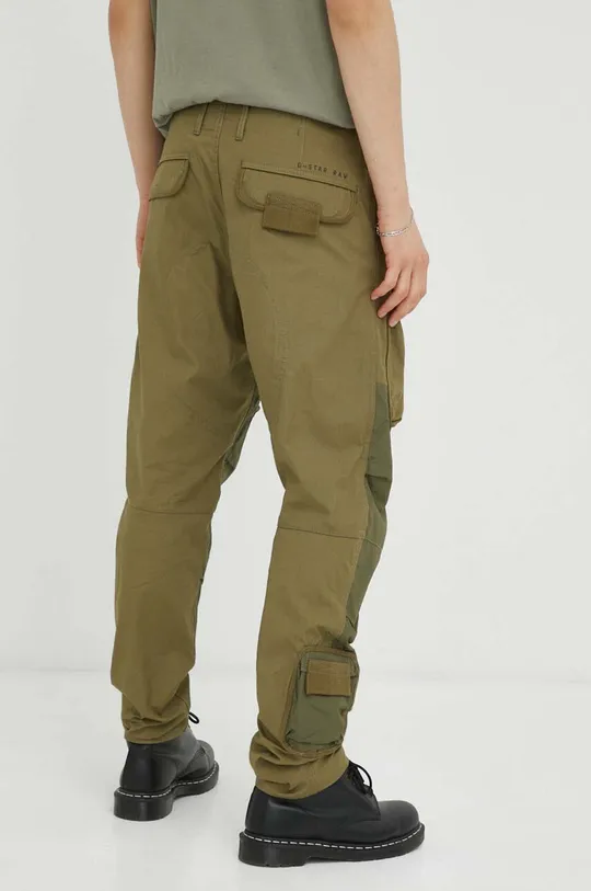 Хлопковые брюки G-Star Raw  Основной материал: 80% Хлопок, 20% Переработанный хлопок Подкладка кармана: 50% Органический хлопок, 50% Переработанный полиэстер