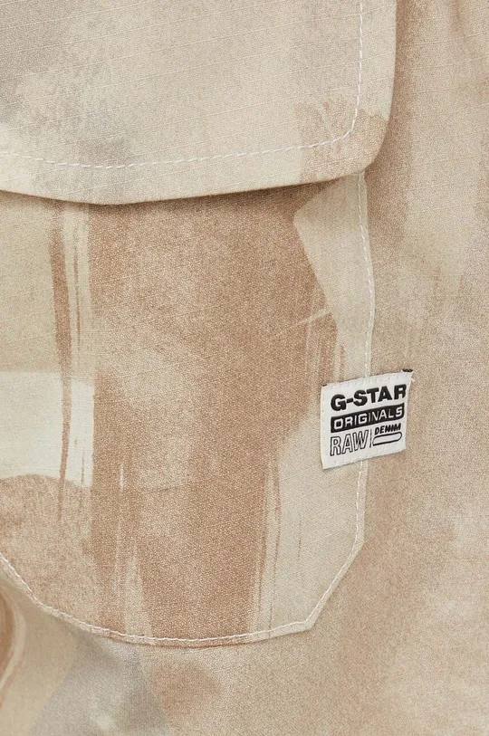 többszínű G-Star Raw pamut nadrág