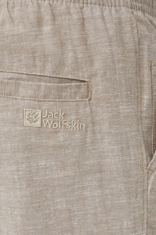 beżowy Jack Wolfskin spodnie