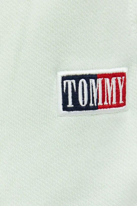 πράσινο Βαμβακερό παντελόνι Tommy Jeans