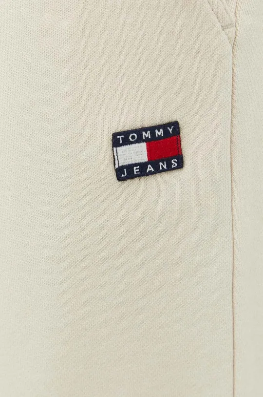 бежевий Бавовняні спортивні штани Tommy Jeans