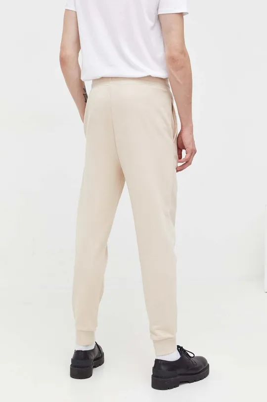 HUGO pantaloni da jogging in cotone beige