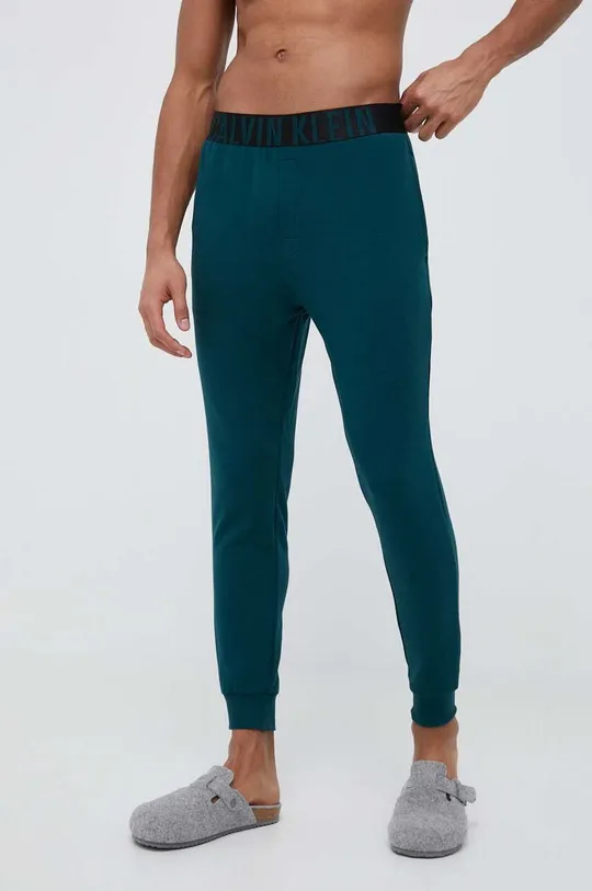 πράσινο Παντελόνι lounge Calvin Klein Underwear Ανδρικά