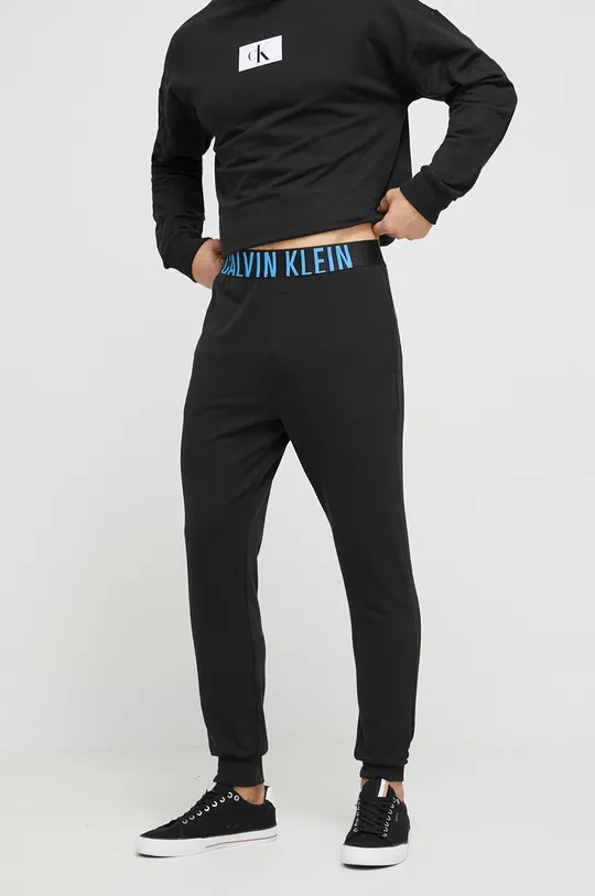 μαύρο Παντελόνι lounge Calvin Klein Underwear Ανδρικά