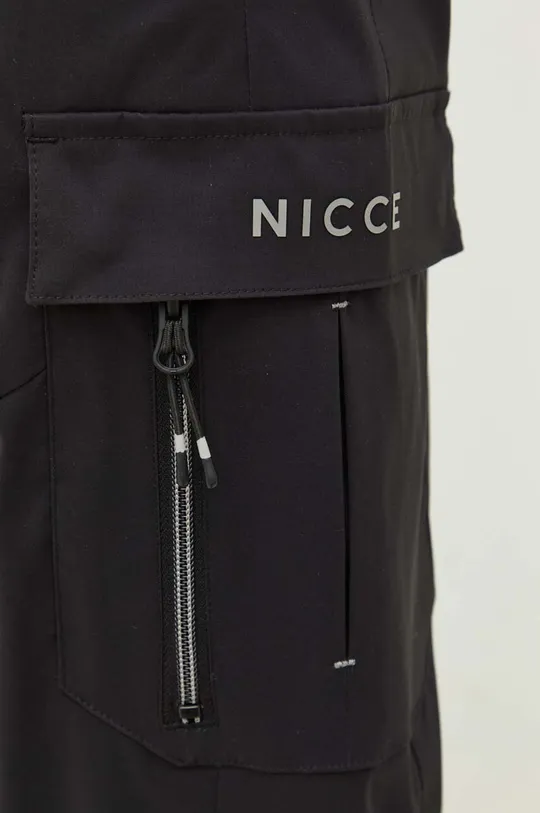 czarny Nicce spodnie dresowe