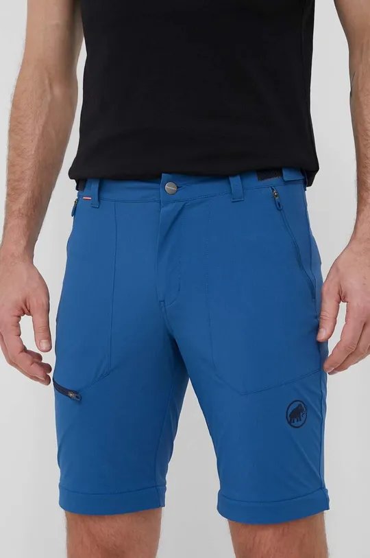niebieski Mammut spodnie outdoorowe Runbold Zip Off